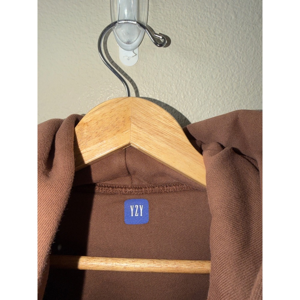 Women's Gap x Yeezy Brown Hoodie Size Medium - Picture 2 of 4